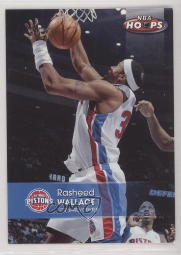 2005 Hoops Rasheed Wallace #38 card