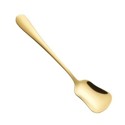 Creative 304 Stainless Steel Dessert Spoon For Ice Cream Coffee And Yogurts