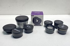 Lot of 9 Assorted Conversion Camera Lenses