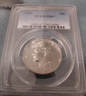 2-PR67 1964 PCGS GRADED KENNEDY SILVER PROOF HALF DOLLAR MIRROR LOOK +++QUALITY