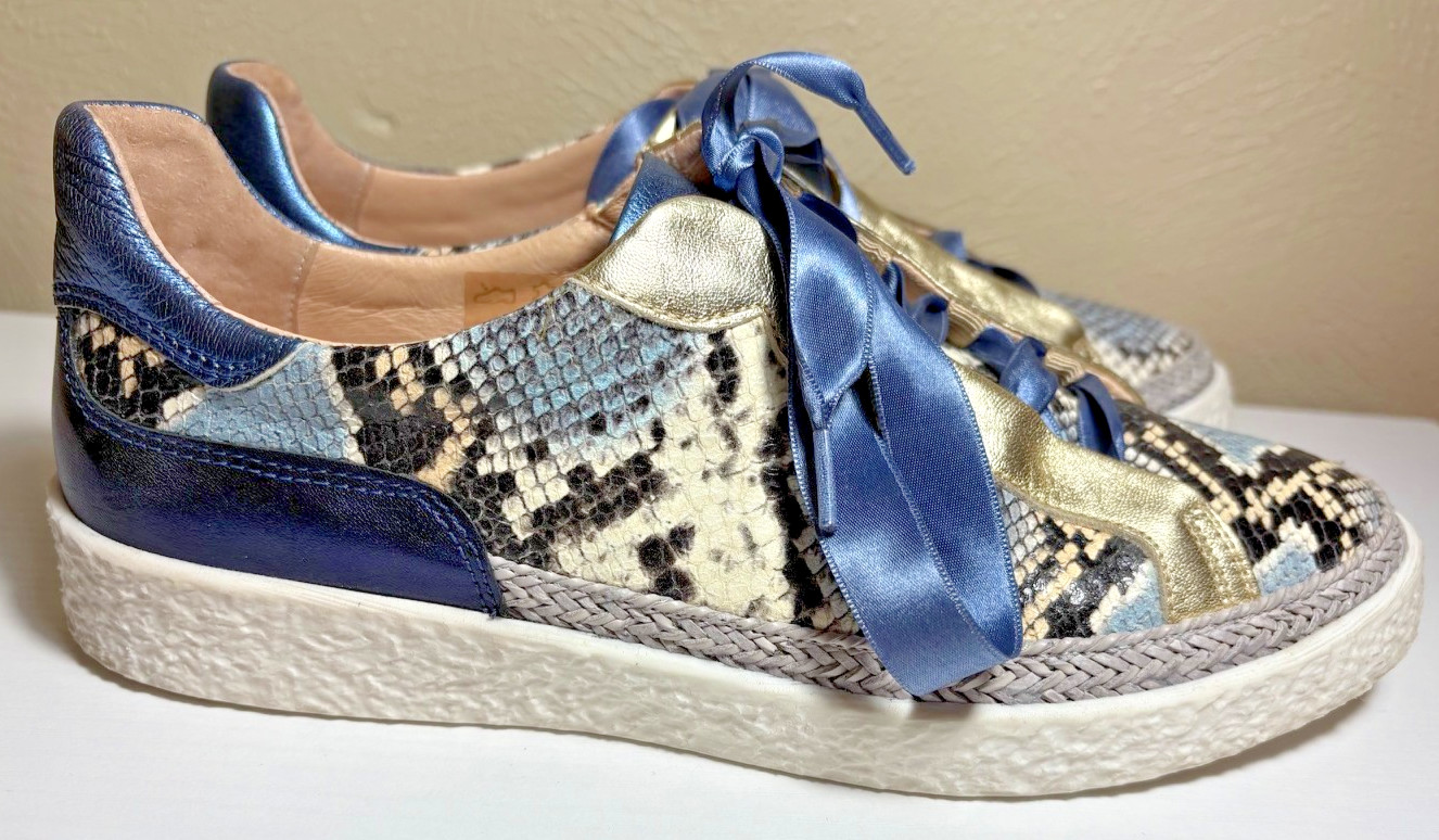Softwaves Python Blue Ribbon Lace Size EU37.5/US7… - image 2
