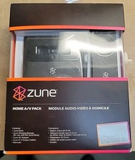 Microsoft Zune Home AV Pack Remote Power AC Adapter Charger Dock H7A-00001.