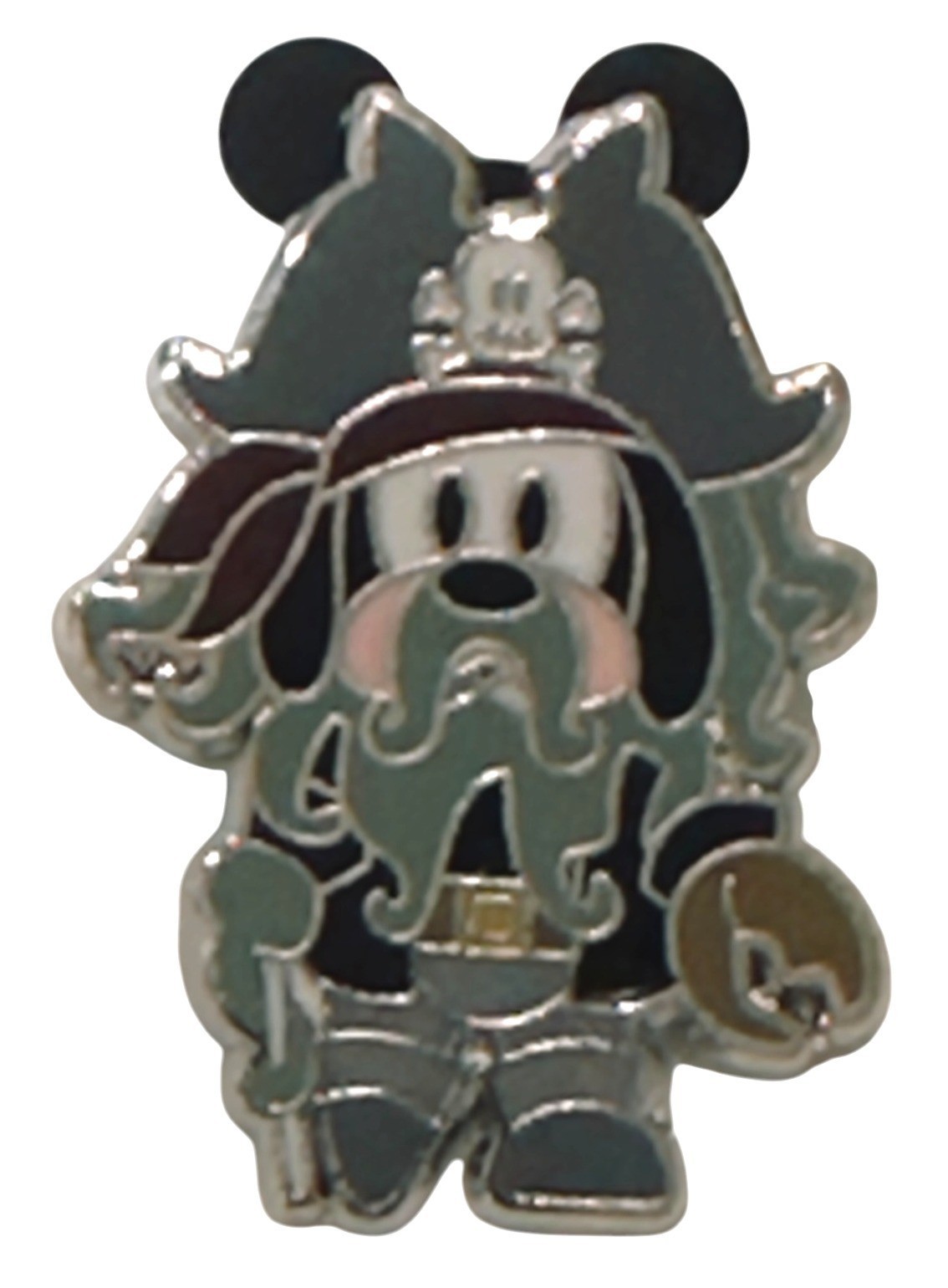 Disney Parks Pirates Of The Caribbean Pin 2007 Goofy Mickey Trading Pin Vintage