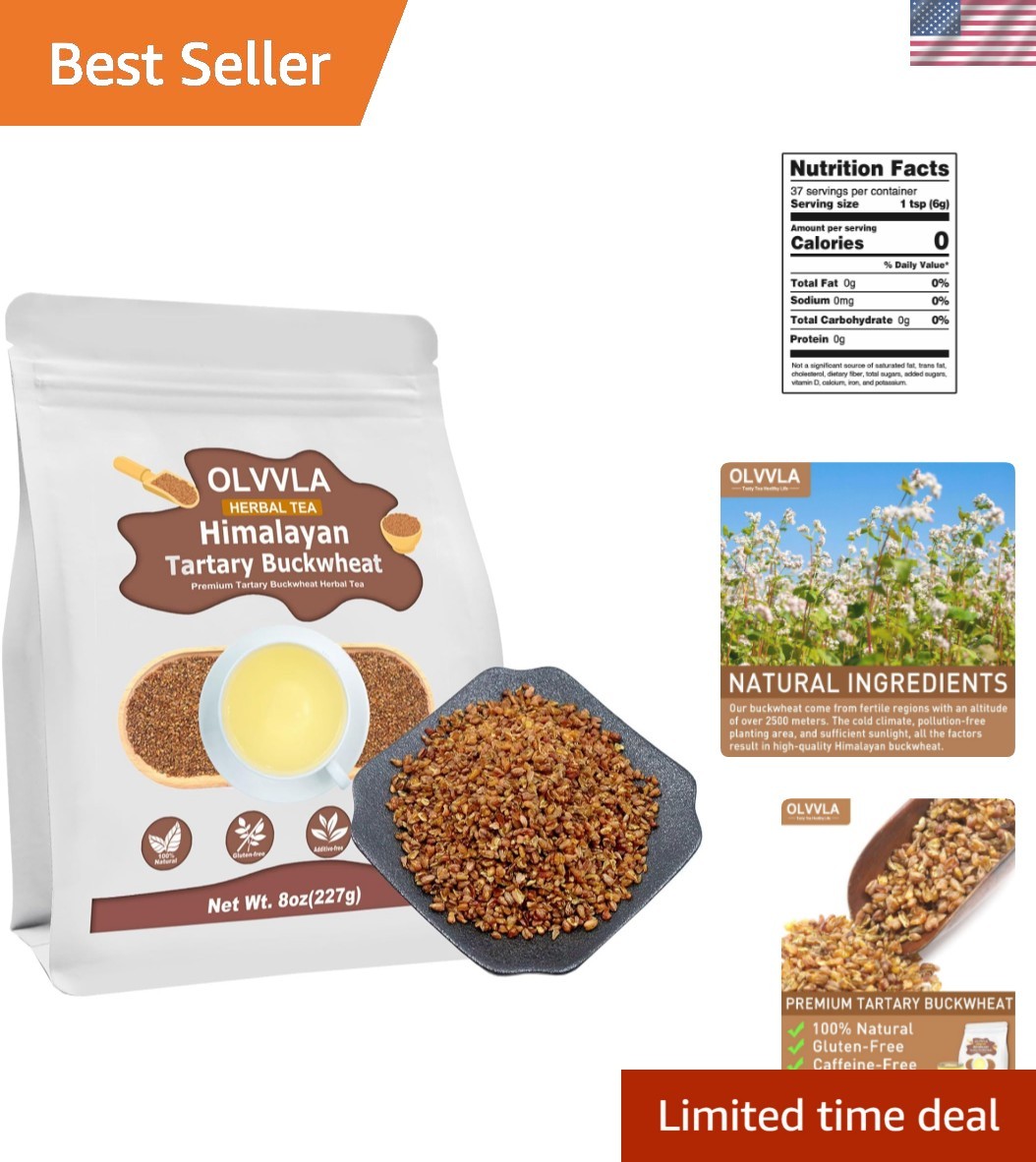 - 8oz - Caffeine & Gluten Free
