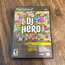 Activision DJ Hero Sony PlayStation 2 PS2 CIB w/ Manual NTSC-U/C T 2009