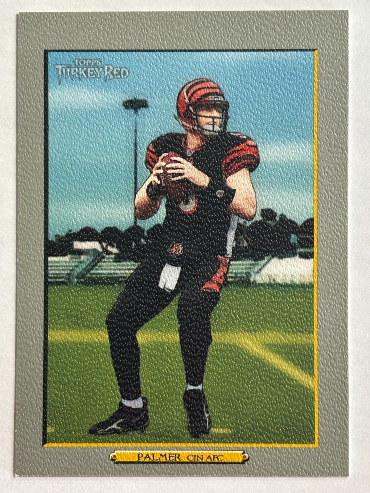 2006 Topps Turkey Red #231 Carson Palmer Cincinnati Bengals Black Jersey