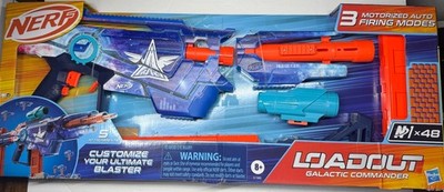 Nerf Loadout Galactic Commander Blaster and 48 N1 Darts NEW IN BOX
