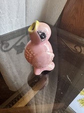 Vintage 1950s Josef Originals Pink Pie Bird(i1)