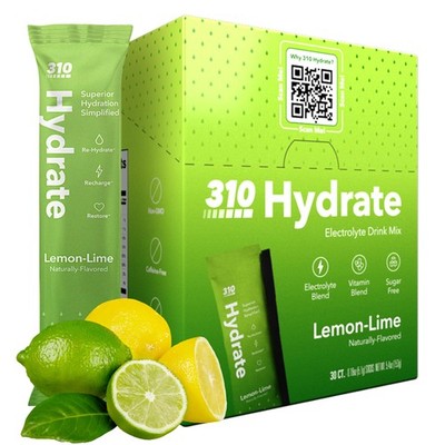 310 Nutrition Sugar Free Electrolytes Powder - Instant Hydration Packets for ...