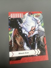 2022-23 Upper Deck Marvel Annual Canvas Variant Black Cat #6 READ 5x5