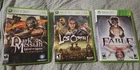 Microsoft Xbox 360 RPG Game Lot Dark Messiah, Lost Odyssey, Fable Anniversary