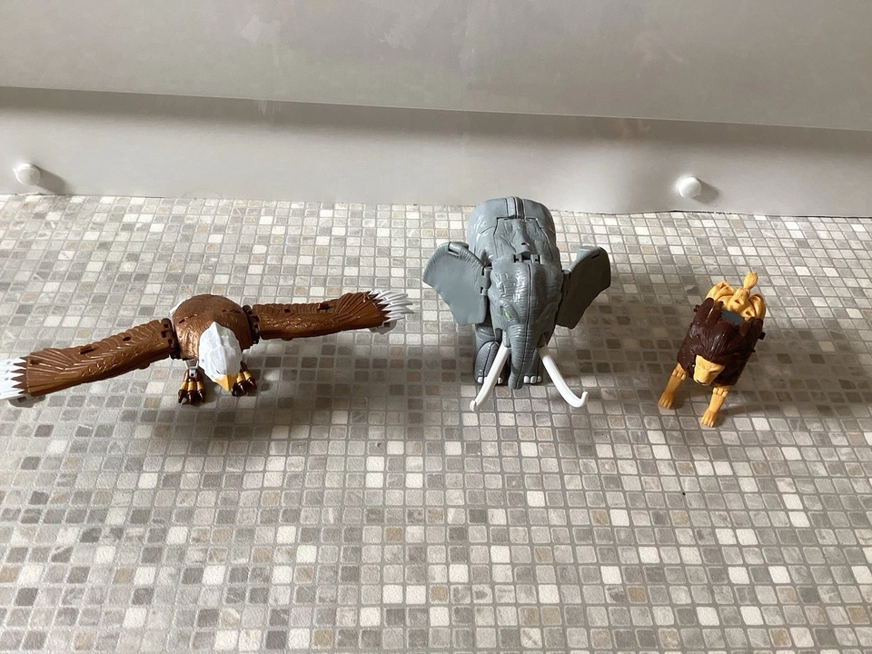 Transformers Beast Wars MAGNABOSS Full Set Of Figures Ironhide Prowl Silverbolt - Image 4 of 4