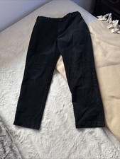 Uniqlo Men’s Black Suede Cardigans Wide Relaxed Fit