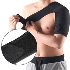 Shoulder Brace Support Compression Sleeve Torn Rotator Cuff Relief Joint AC Pain