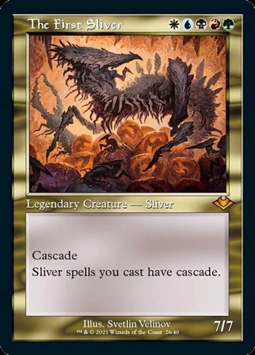 初祖スリヴァー/The First Sliver PSA 9/未来枠　FOIL The First Sliver 26 Modern Horizons for sale | eBay