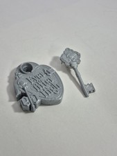 Ever After High Doll Stand Gray Silver with Brush