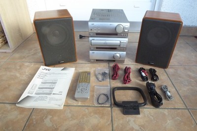 JVC Kompakt- Komponenten- System CA-EX90R + Canton Lautsprecher