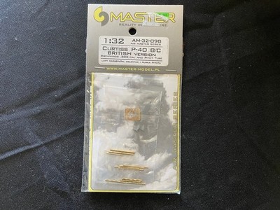 Master Reality In Miniatures 1:32 Curtiss P-40 Brownings AM-32-098
