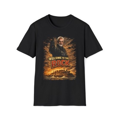 Welcome to the Rock Movie T-Shirt   Sean Connery Action Classic