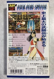 Fatal Fury Special SNK Super Famicom SFC Japan Import NTSC-J New NIB Unused Wear