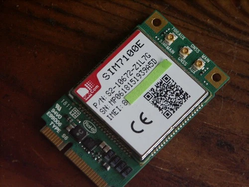 SIM7100E PCIe Module - 4G/LTE/GPS/GMS/GNSS (PC)