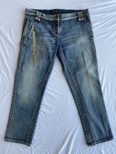 Vintage Roberto Cavalli Y2K Italian Denim Jeans Leopard Lining - 845 Retail