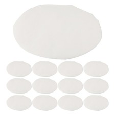 100 Pcs Bird Cage Liner Papers Round Pad Absorbent Liners for Parrots