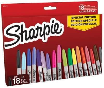 Sharpie Permanent-Marker FINE 18er BIG PACK ''Red''