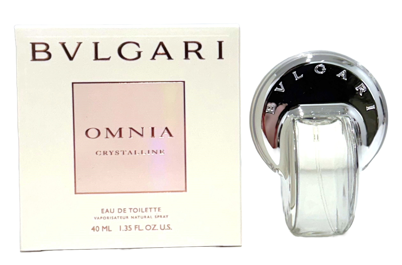 Bvlgari Omnia Crystalline for Women 1.35 oz Eau de Toilette Spray AUTHENTIC
