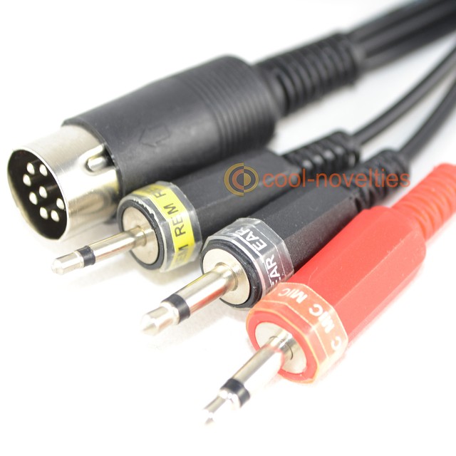 MSX Compatible Computer Cassette Tape Recorder Cable / Leads for sale