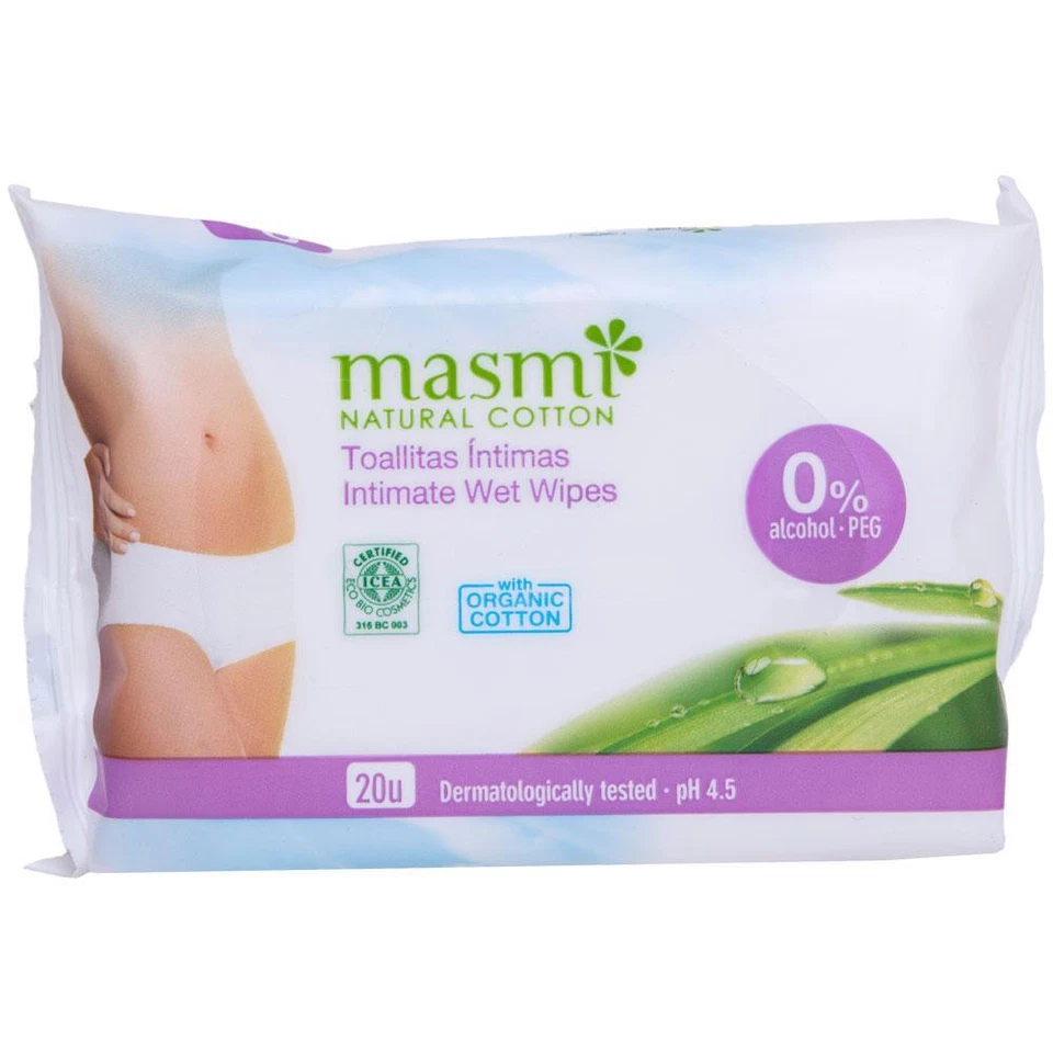 Masmi Bio Intimpflegetücher 20 Stk.