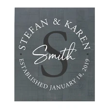 Custom Wooden Pallet Wall Art Home Decor -  Stefan & Karen (SMITH)