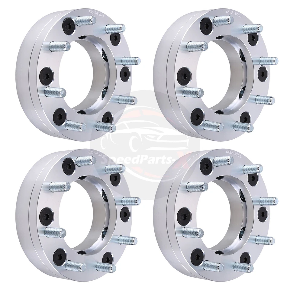 Wheel Adapters 4x For 1992-2000 Chevrolet K2500 6.5L - Imagem 4 de 4