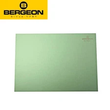 Bergeon 7808 7808-V Green Soft Rubber Anti-Skid Bench Mat
