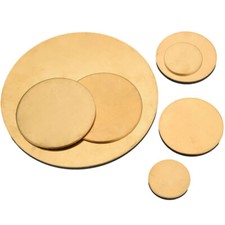 20mm/30/50/80/100mm - 200mm Thick Brass Discs Round Plate Round Brass Sheets