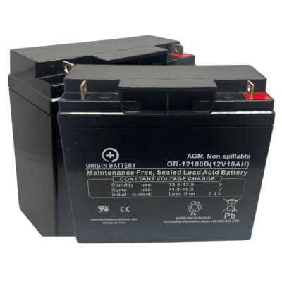 Drive Medical Scout DST 3, 4 (18AH) Battery Replacement Kit