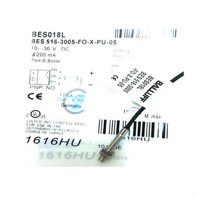 H Balluff Bes 516 3005 G E4 C Pu 0 5 Bes00h4 Inductive Standard Sensors Pnp Ebay