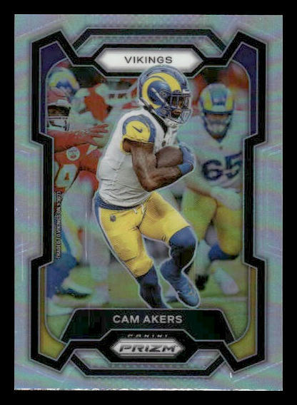 2023 Panini Prizm #164 Cam Akers Silver Minnesota Vikings