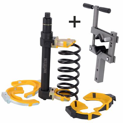 Hesselink FS-2000 Mc-Pherson Federspanner  + Federbein-Schraubstock FSS-1000