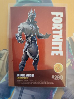 2019 Panini Fortnite Spider Knight Base NON-Holo Series 1 S1 ITALY