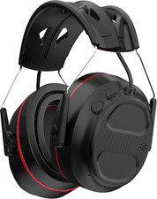 Bluetooth 5.4 Hearing Protection Gel Headphones with 1200Mah Rechargeable Batter