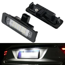 2X LED License Number Plate Lights For Ford Fusion 2006-2012 Bright White 6000K