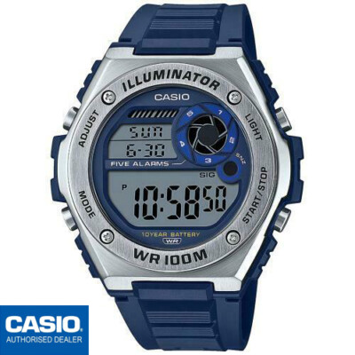 CASIO MWD-100H-2AVEF  MWD-100H-2AV Original CASIO Collection Men Hombre AZUL