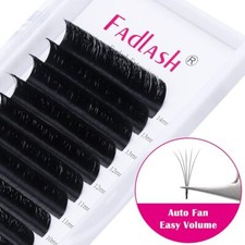 Easy Fanning Lashes Extensions Faux mink Natural Blooming Russian Volume Eyelash