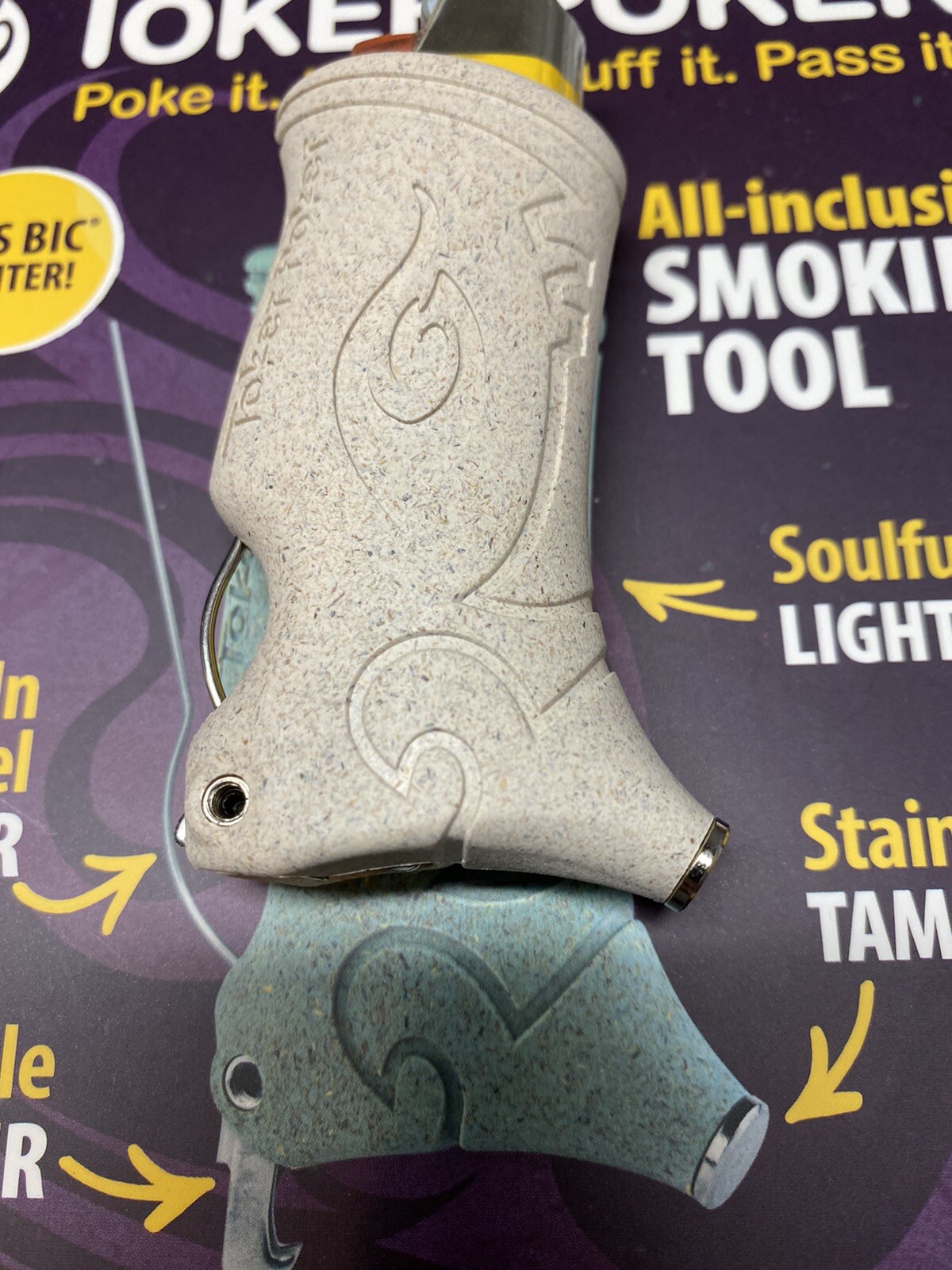 Sleeve Smoking Tool Bic - Hemp Plastic - Sand  - New