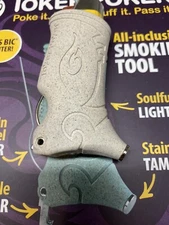 Toker Poker Lighter Sleeve Smoking Tool Bic - Hemp Plastic - Sand  - New