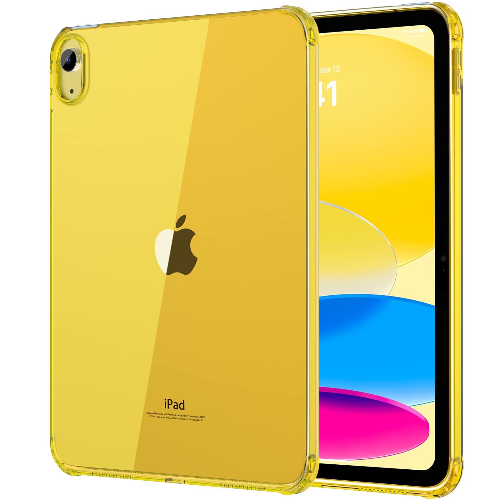 MoKo Custodia per iPad 10a Generazione 109" 2022 iPad 10 Gen. Cover Protettiv...