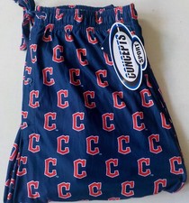 CLEVELAND GUARDIANS MENS SLEEP LOUNGE PAJAMA PANT M L XL 2X POLY BLEND POCKETS