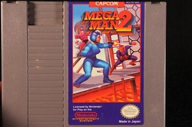 Nintendo Mega Man 2 II NES vintage original classic video game cartridge 1989