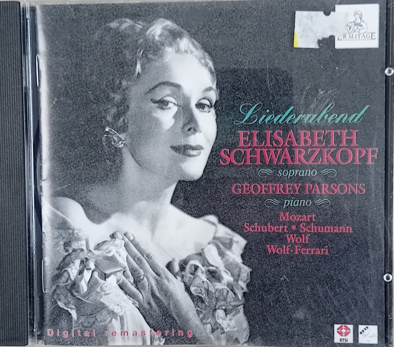 Liederabend - Elisabeth Schwarzkopf Music CD Album